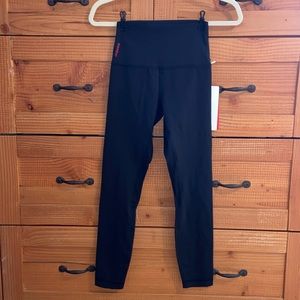 Black Lululemon Align Leggings 25” inseam